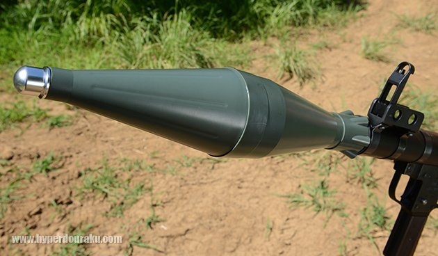 樹脂製の弾頭部