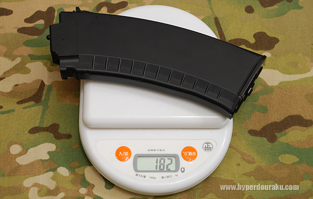 AK74MN マガジン重量182g