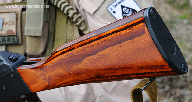 固定ストックはラミネート材