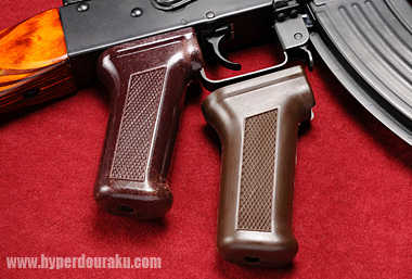 ベークライト風グリップ