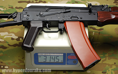 実測重量は3,145g