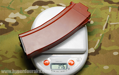 マガジン単体での重量は176g