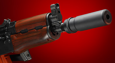 サイレンサーを装着