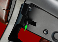 ストックロックレバー