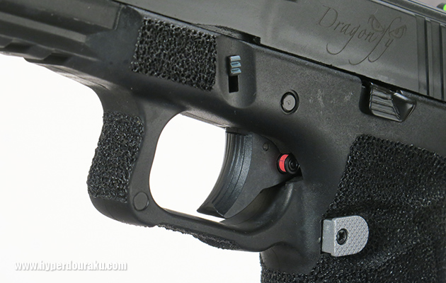 クロスボルトのマニュアルセフティ