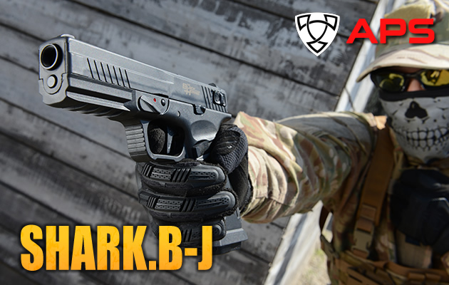 APS airsoft ガスガン SHARK.B-J