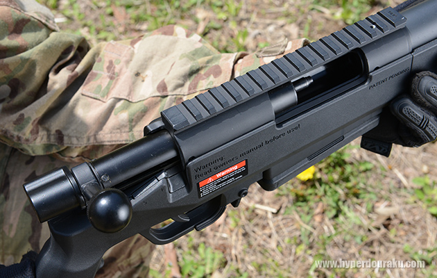 コッキングストロークは54mm