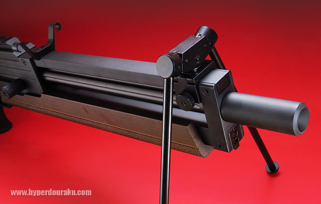 吊り下げ式のバイポッド