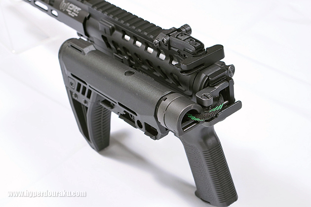 ストック内部まで配線