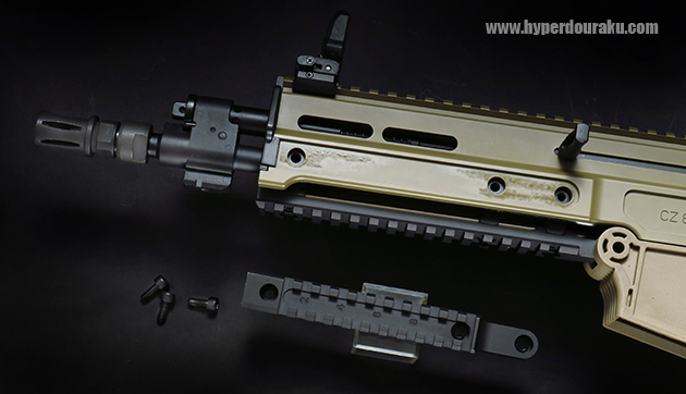 サイドレールの取り外し