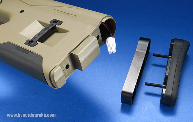 バッテリーの収納