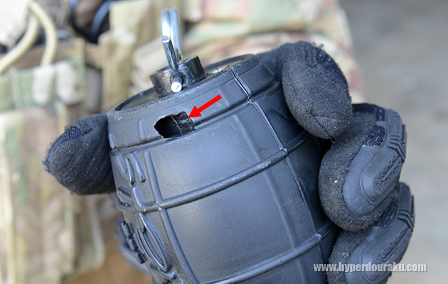 6mmBB弾の装填口