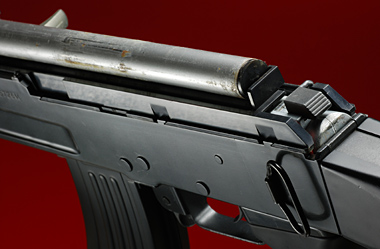 レシーバーカバー内