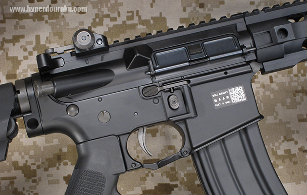 ボルトリリースレバー