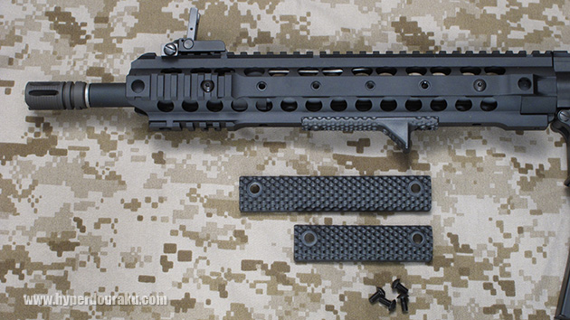 ウロコ状の手にしっかりグリップ