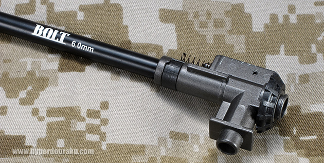 分解してチェンバーをチェック