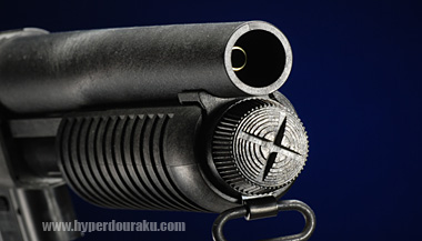 大口径のマズル