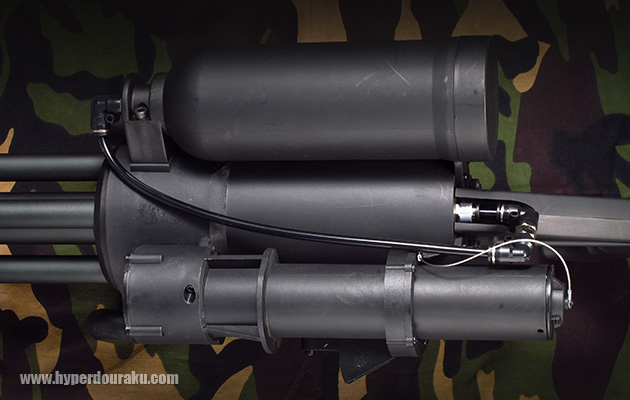 ガスタンクからチューブ