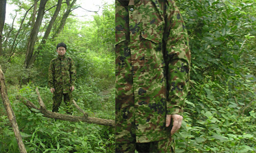 自衛隊迷彩の効果