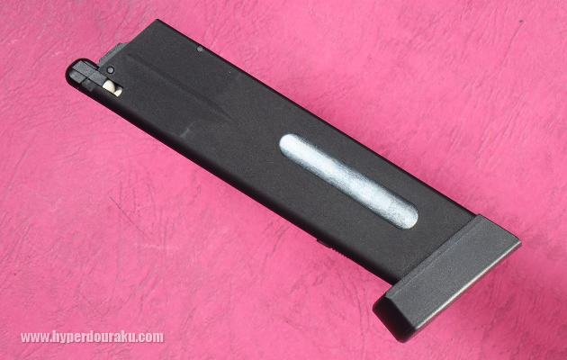 CO2カートリッジの装填完了