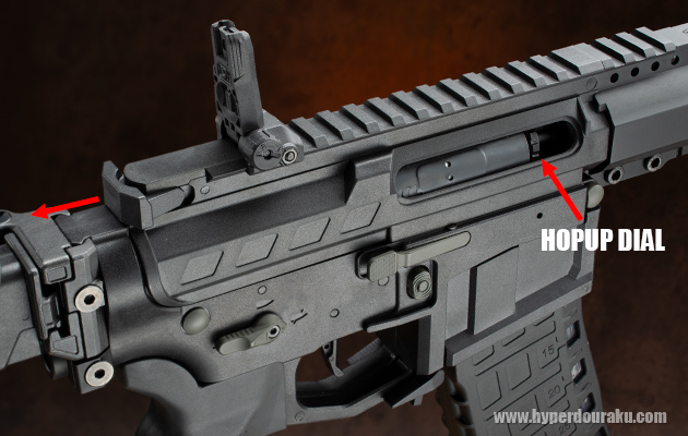 チャージングハンドル 可変ホップアップ