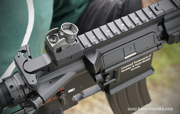 レシーバー上面