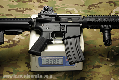 実測重量は3,385g