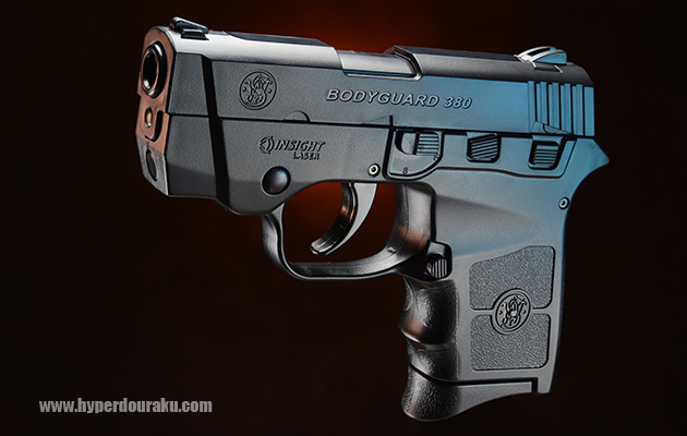 初期のS&W ボディガード.380のスタイル