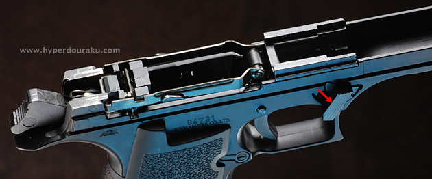 テイクダウンレバー