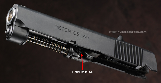 可変ホップアップ調節ダイアル