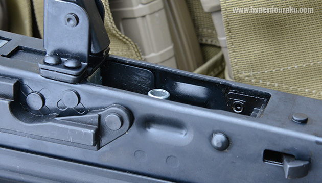 レシーバーの肉厚