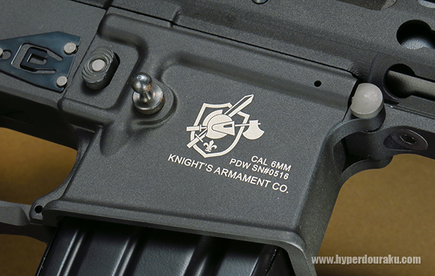 KNIGHT’Sのロゴがレーザー刻印