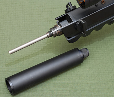 KM企画のサイレンサー用アタッチメント