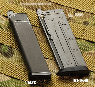 マガジン　グロックとの比較