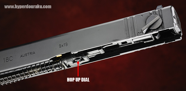 可変ホップアップ調節ダイアル