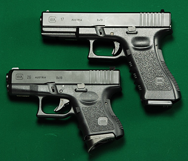 グロック17ガスガンとの比較