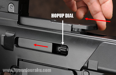 可変ホップアップダイヤル