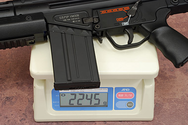 総重量は2245g