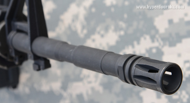 アウターバレル、フラッシュハイダー