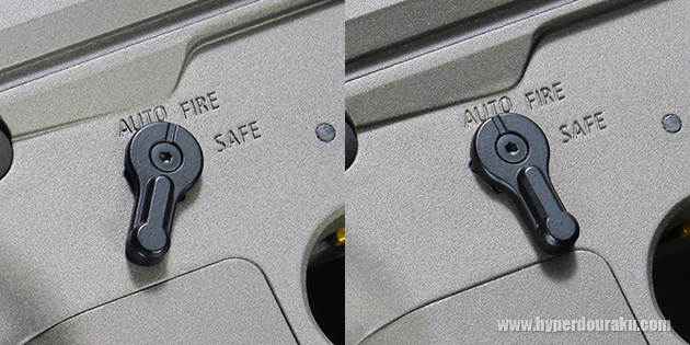 セレクターは45度切り替え