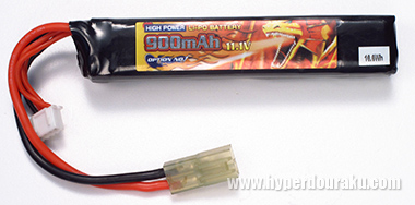 OPTION NO.1の11.1V 900mAh