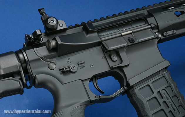 レシーバーはアルミ製