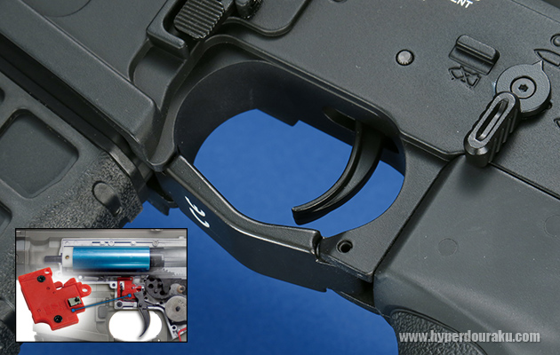 電子トリガー・モジュールが搭載