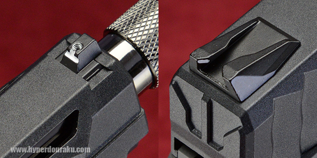 フロントサイト、リアサイト