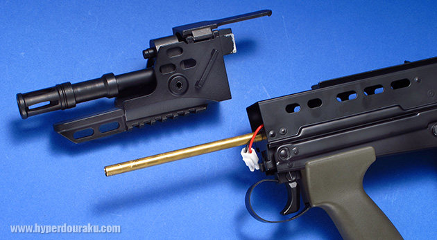 フロントブロックを取り外します