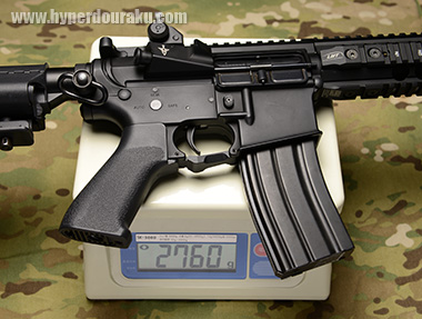 実測重量は2,760g