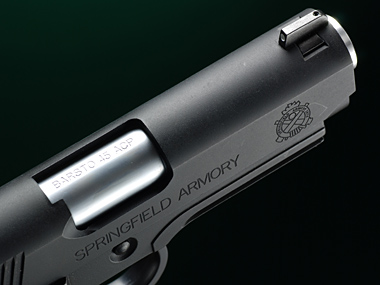 チャンバー上部　フロントサイト