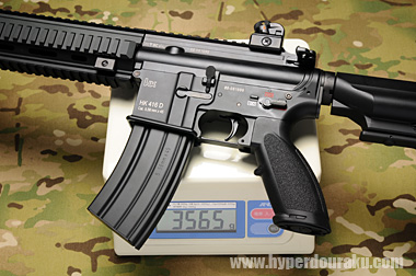 実測重量は3,565g