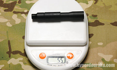 アウターバレル重量