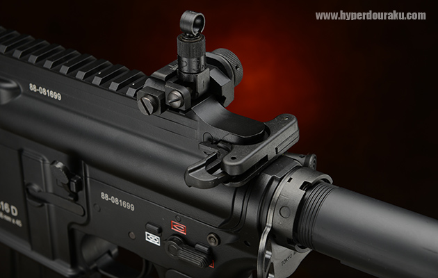 フリップアップ リアサイト